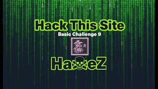 Hack This Site Basic Web Challenges - Level 9