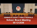 SCPS School Board Meeting - 05-12-2026