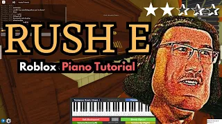 RUSH E EASY Piano Tutorial SHEETS IN DESCRIPTION