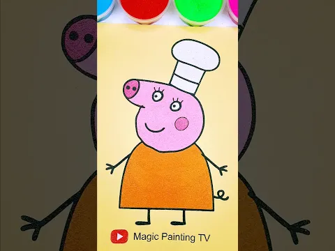 Mummy Pig like cooking💞#trending #cartoon #peppapig #mummypig #shortfeed #forkids #kidsart