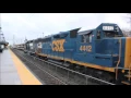 TVS-Various Trains Buses at Red Bank NJ