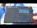 2000 UTC ETM Scan on Tecsun PL-330 International Broadcast Band shortwave stations