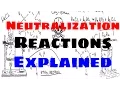 Neutralization Reactions Explained