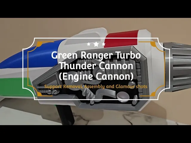 Green Ranger Turbo Thunder Cannon (Engine Cannon) video thumbnail