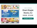 Giant Eagle Weekly Ad 26 - 26 Best Deals