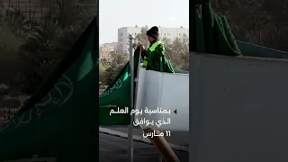 تركيب أعلام المملكة في شوارع حائل بمناسبة يوم العلم السعودي    مارس    حائل دندنها