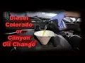 Duramax Diesel Colorado or Canyon Oil Change