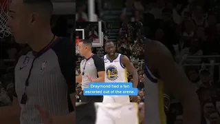 Draymond had Milwaukee security escort a fan out of the arena during the Bucks-Warriors game