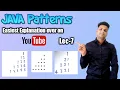 Number Pattern programs in java Number Pyramid pattern programs in java