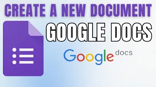 How to Create a New Document in Google Docs in SECONDS
