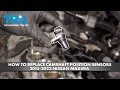 How to Replace Camshaft Position Sensors 2015-2023 Nissan Maxima