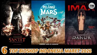 6 film bioskop indonesia terbaru maret 2026