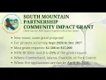 South Mountain Partnership Mini Grant Program Community Impact Grants