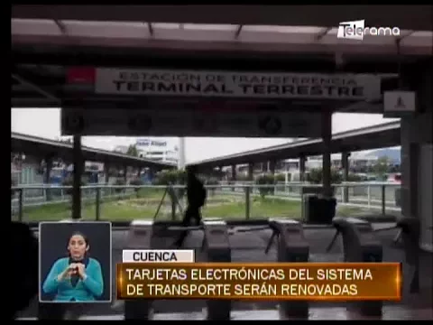 Tarjetas electrónicas del sistema de transporte serán renovadas
