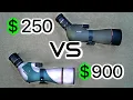 Cheap VS Expensive Spotting Scope Comparision