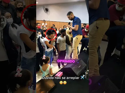 O diabo estava oprimindo ela, mas Deus a salvou 🥹
