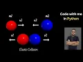 Elastic Collision vpython 37