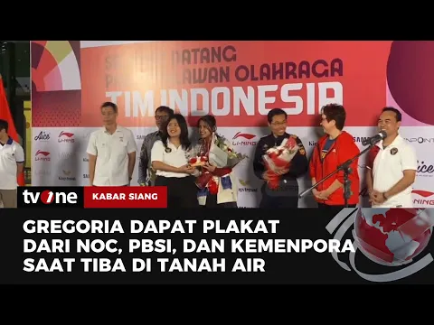 Gregoria Peraih Medali Perunggu di Cabor Bulu Tangkis Putri Tiba di Tanah Air