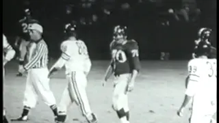 NFL 1956 To 1969 NFL Films Crunch Course Featuring NY Giants LB Sam Huff With Narrator Jef