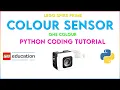 Lego Spike Prime - Colour Sensing Using Python Code Tutorial