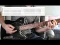 Surf Curse | Sugar (Guitar Cover) | Tabs on Screen