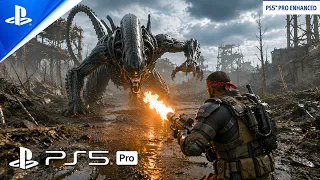 Aliens Fireteam Elite 2 All NEW Classes New BRUTAL Xenomorph Invasion Gameplay 4K 60FPS
