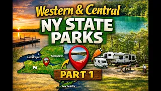 Western Central New York State Parks With Partial Hookups Part 1