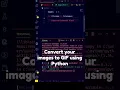 Convert your images to GIF using Python