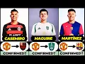 Download Lagu 🚨 NEW CONFIRMED TRANSFERS \u0026 RUMOURS! 🚨🔥 ft. Maguire, Casemiro, Martinez... etc