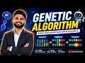 Genetic Algorithm Artificial Intelligence Easy Explanation With Example In Hindi AI Playlist