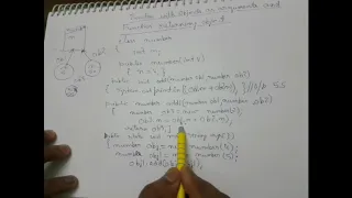 Function returning objects passing more than 1 object through function Java mca isc