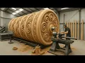 Incredible Woodworking Techniques and Wood Carving Machines