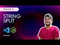 String concepts - Split JavaScript Tamil Tutorial
