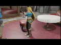 Zelda drinking a shrinking potion