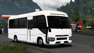 1 44 ETS2 Toyota Coaster Mod Showcase Link  1 44 ETS2 Toyota Coaster Mod Showcase Link