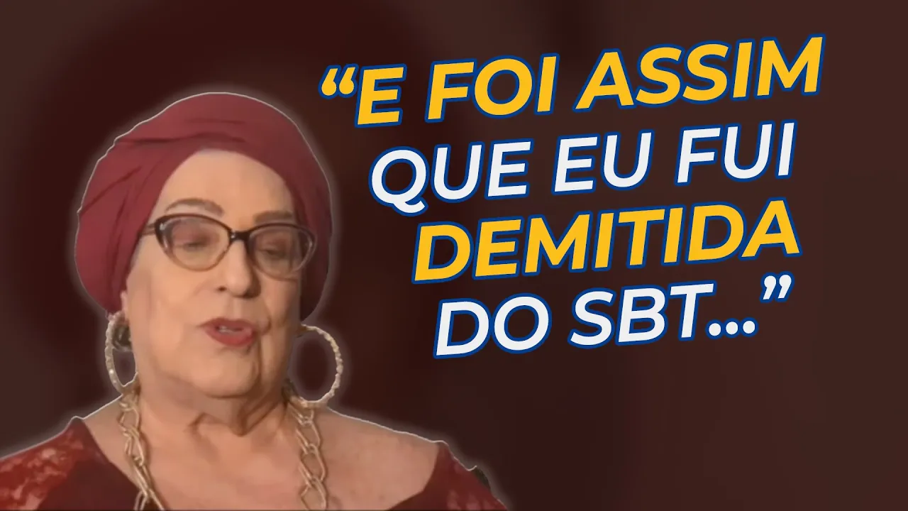 "E FOI ASSIM QUE EU FUI DEMITIDA DA SBT": Chupim Metropolitana