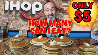 All You Can Eat Pancakes at IHOP for Only 5 How Many Can I Eat