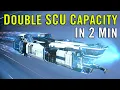 Star Citizen MOLE 192 SCU - PROESPECTOR 64 SCU in 2 Min