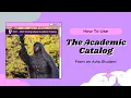 How to Use the Academic Catalog