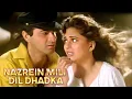 Nazrein Mili Dil Dhadka - Raja | Love You Raja | Alka Yagnik \u0026 Udit Narayan | Madhuri Dixit \u0026 Sanjay