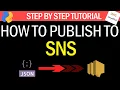 How to Publish to SNS Topic in 6 minutes using Python