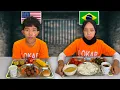 Download Lagu CHALLENGE MAKAN MAKANAN PENJARA IKUT NEGARA! 