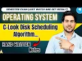 C-LOOK Disk Scheduling Algorithm in C Step-by-Step Explanation