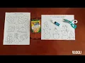 DIY winter worksheets for preschool and kindergarten ll colour by number ll cut paste activity