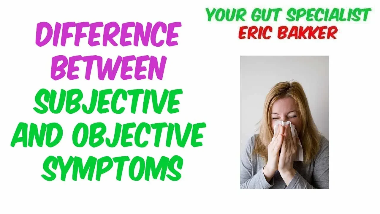 Difference Between Subjective and Objective Symptoms