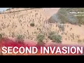 Terrifying new wave of illegal Moroccans run across Spanish border humiliating inept Spanish PM