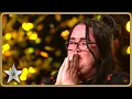 Download Lagu Supermarket worker Stacey Leadbeatter wins KSI's Golden Buzzer! | Auditions | BGT 2025
