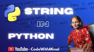 Day 6 Strings in Python Python for Machine Learning Data Science Analytics