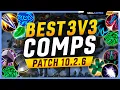 BEST 3v3 COMPS for EVERY CLASS in 10 2 6 - DRAGONFLIGHT SEASON 3
