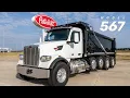 TLG Peterbilt Model 567 Dump Trucks w Allison 4500 RDS Transmission Available Now